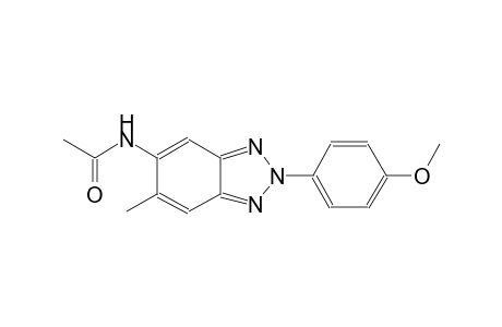 acetamide, N-[2-(4-methoxyphenyl)-6-methyl-2H-1,2,3-benzotriazol-5-yl]-