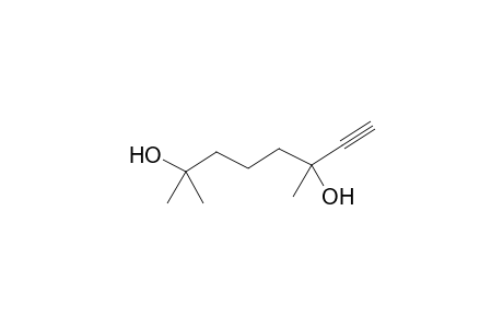 2,6-dimethyloct-7-yne-2,6-diol