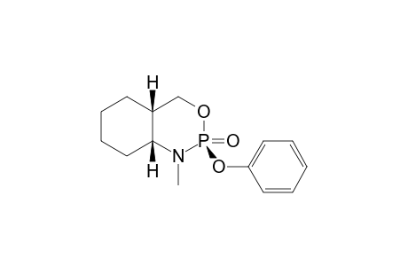 (2R,4aS,8aR)-cis-1-methyl-2-phenoxy-4a,5,6,7,8,8a-hexahydro-4H-benzo[d][1,3,2]oxazaphosphinine 2-oxide