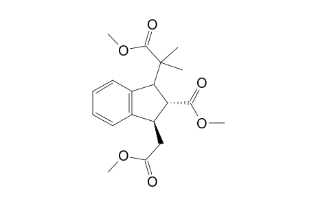 (1R,2R) Methyl 1-[(methoxycarbonyl)methyl]-3-[1''-(methoxycarbonyl)-1'-methylethyl]-2-indanecarboxylate