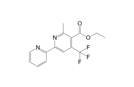 Ethyl 6-(2-pyridyl)-2-methyl-4-trifluoromethylpyridine-3-carboxylate