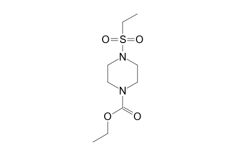 1-PIPERAZINECARBOXYLIC ACID, 4-/ETHYLSULFONYL/-, ETHYL ESTER