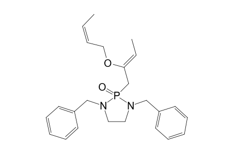 (2'E,2''Z)-1,3-Dibenzyl-2-[2-(2''-butenyloxy)-2'-butenyl]-1,3,2-diazaphospholidine 2-Oxide