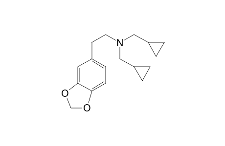 N,N-Bis-Cyclopropylmethyl-3,4-methylenedioxyphenethylamine