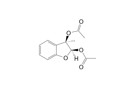 cis 3-Methyl-2,3-dihydrobenzofuran-2,3-diol diacetate