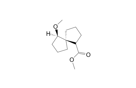 Methyl cis,cis-6-Methoxyspiro[4.4]nonane-1-carboxylate