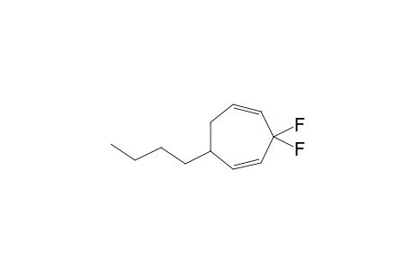 6-BUTYL-3,3-DIFLUOROCYCLOHEPTA-1,4-DIENE