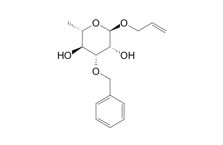 (2R,3R,4R,5S,6S)-2-allyloxy-4-benzoxy-6-methyl-tetrahydropyran-3,5-diol