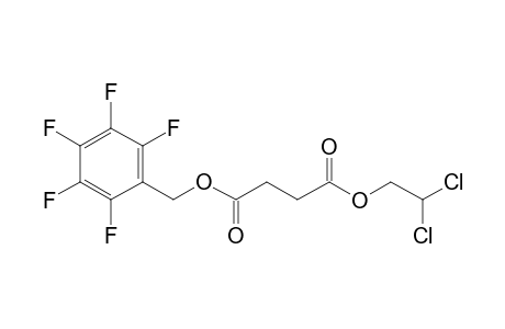 Succinic acid, 2,2-dichloroethyl pentafluorobenzyl ester