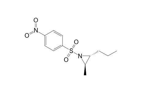 trans-N-p-Nitrobenzenesulfonyl-2-methyl-3-propylaziridine
