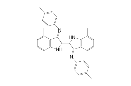 3,3'-bis(p-Tolylimino)-5,5'-dimethyl-1,3,1',3'-tetrahydro-[2,2']-bis(indolylidene)