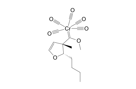 (2S*,3S*)-[1-(3-Methyl-2-butyl-2,3-dihydrofuran-3-yl)-1-(methoxy)methylidene]pentacarbonylchromium