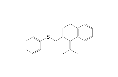 1-isopropylidene-2-(phenylsulfanylmethyl)tetralin
