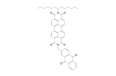 N-(1-Hexylheptyl)-N'-(methyl-2-anthraquinoyl)perylene-3,4:9,10-tetracarboxylic bisimide