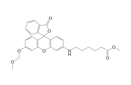 methyl 6-[[6'-(methoxymethoxy)-3-oxo-spiro[isobenzofuran-1,9'-xanthene]-3'-yl]amino]hexanoate