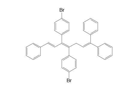 1,1,7-Triphenyl-4,5-bis(p-bromophenyl)hepta-1,4,6-triene