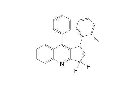 3,3-Difluoro-9-phenyl-1-(o-tolyl)-2,3-dihydro-1H-cyclopenta[b]quinoline