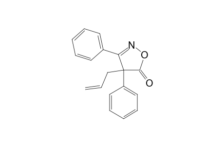 4-ALLYL-3,4-DIPHENYL-ISOXAZOLIN-5-ONE