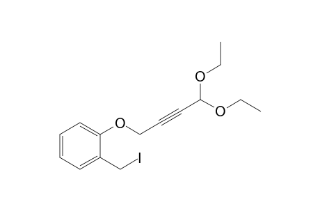 1-(4,4-diethoxybut-2-ynoxy)-2-(iodanylmethyl)benzene