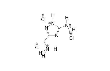 1H-1,2,4-triazolium, 5-ammonio-3-(ammoniomethyl)-, trichloride