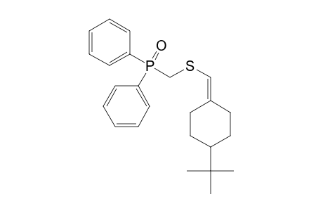(Diphenylphosphinoyl)methyl[(4-tert-butylcyclohexylidene)methyl]sulfide
