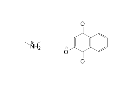 1,4-Naphthalenedione, 2-hydroxy-, dimethylammonium salt