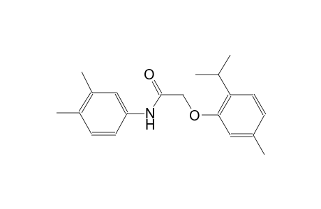 acetamide, N-(3,4-dimethylphenyl)-2-[5-methyl-2-(1-methylethyl)phenoxy]-