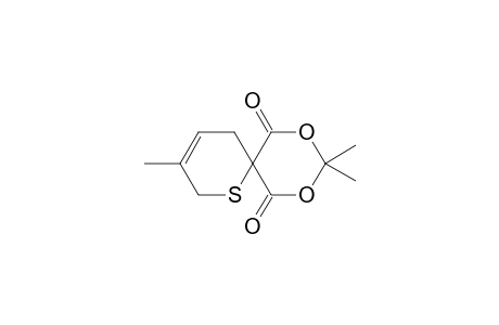 3,9,9-Trimethyl-1-thia-8,10-dioxaspiro[5.5]undec-3-en-7,11-dione