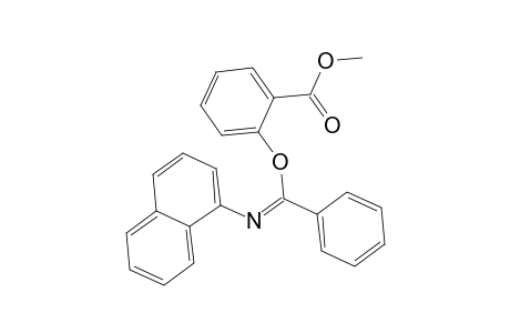 Methyl 2-([(E)-(1-naphthylimino)(phenyl)methyl]oxy)benzoate