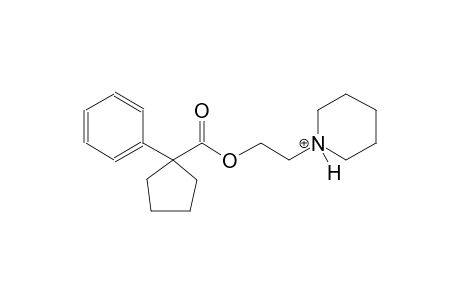 1-(2-{[(1-phenylcyclopentyl)carbonyl]oxy}ethyl)piperidinium
