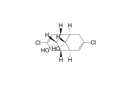 Tricyclo[5.3.1.1(2,6)]dodeca-3,8-diene-11,12-diol, 4,9-dichloro-, (1.alpha.,2.beta.,6.beta.,7.alpha.,11R*,12S*)-