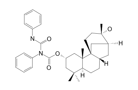 13-HYDROXY-2-ALPHA-(N-PHENYLCARBAMOXY-N-PHENYL)-CARBAMOXYSTEMODANE