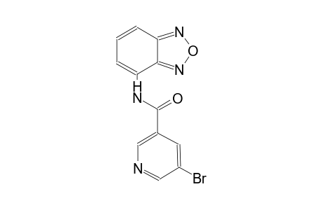 3-pyridinecarboxamide, N-(2,1,3-benzoxadiazol-4-yl)-5-bromo-