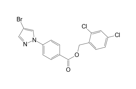 Benzoic acid, 4-(4-bromo-1H-pyrazol-1-yl)-, (2,4-dichlorophenyl)methyl ester