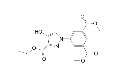 1,3-benzenedicarboxylic acid, 5-[3-(ethoxycarbonyl)-4-hydroxy-1H-pyrazol-1-yl]-, dimethyl ester