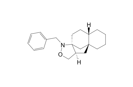 3H,5H-4a,10a-Methano-1H-benzo[4,5]cyclohept[1,2-c]isoxazole, octahydro-1-(phenylmethyl)-, (3a.alpha.,4a.alpha.,8a.beta.,10a.alpha.)-(.+-.)-