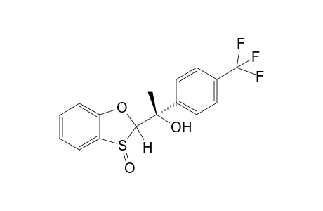 [2S]-2-[(1S)-1'-(p-<Trifluoromethyl>phenyl)-1'-hydroxyethyl]-1,3-benzoxathiol-3(2H)-oxide