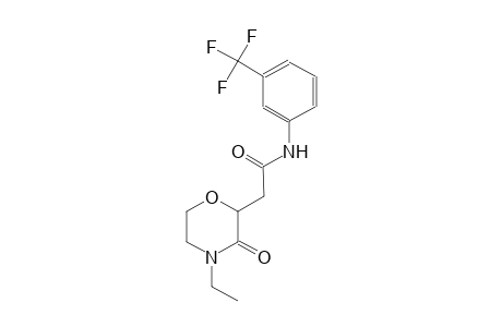 2-(4-ethyl-3-oxo-2-morpholinyl)-N-[3-(trifluoromethyl)phenyl]acetamide