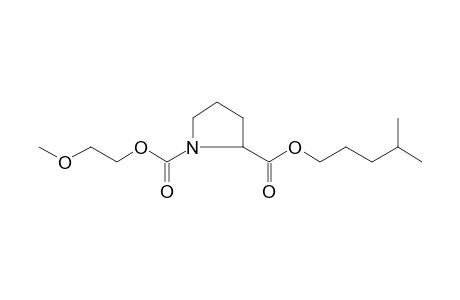 L-Proline, N-(2-methoxyethoxycarbonyl)-, isohexyl ester