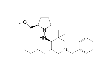 (1R,2R,2'S)-(-)-[2-(Benzyloxymethyl)-1-(tert-butyl)hexyl][2-(methoxymethyl)pyrrolidin-1-yl]amine