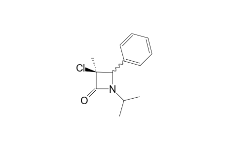 cis-3-Chloro-1-isopropyl-3-methyl-4-phenylazetidin-2-one