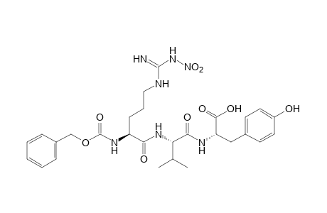 N-{N-[N2-carboxy-N5-(nitroamidino)-L-ornithyl]-L-valyl}tyrosine, N-benzyl ester