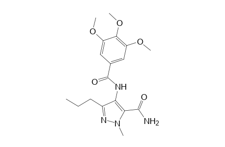 4-[(3',4',5'-Trimethoxybenzoyl)amino]-1-methyl-3-propyl-1H-pyrazole-5-carboxamide