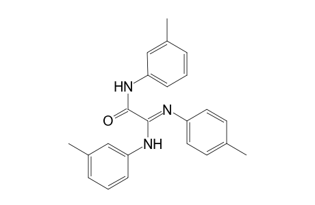 N-(3'-Tolyl)-2-(4'-tolylimino)-2-(3'-tolylimino)acetamide