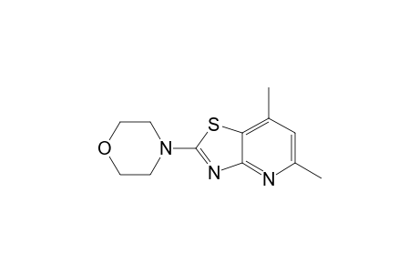 2-Morpholino-5,7-dimethylthiazolo[4,5-b]pyridine