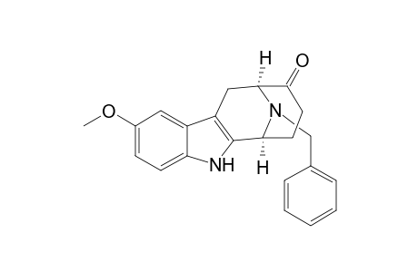 (6S,10S)-Methyl 2-methoxy-9-oxo-12-benzyl-6,7,8,9,10,11-hexahydro-6,10-imino-5H-cyclooct[b]indole-8-carboxylate