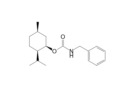 (1R,2R,5R)-2-isopropyl-5-methylcyclohexyl benzylcarbamate