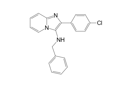 2-(4-Chlorophenyl)-N-benzylimidazo[1,2-a]pyridin-3-amine