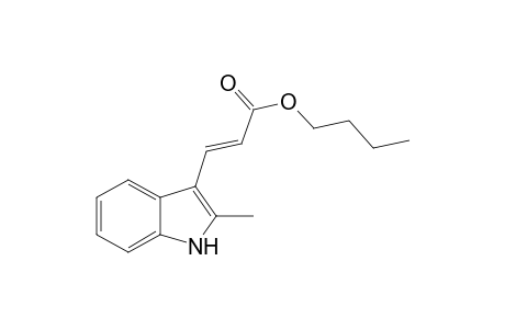 (E)-butyl 3-(2-methyl-1H-indol-3-yl)acrylate