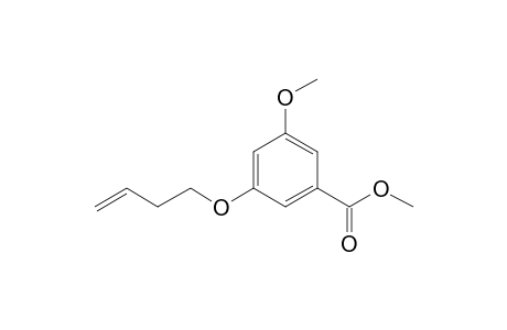 Methyl 3-methoxy-5-(but-3-en-1-yloxy)benzoate